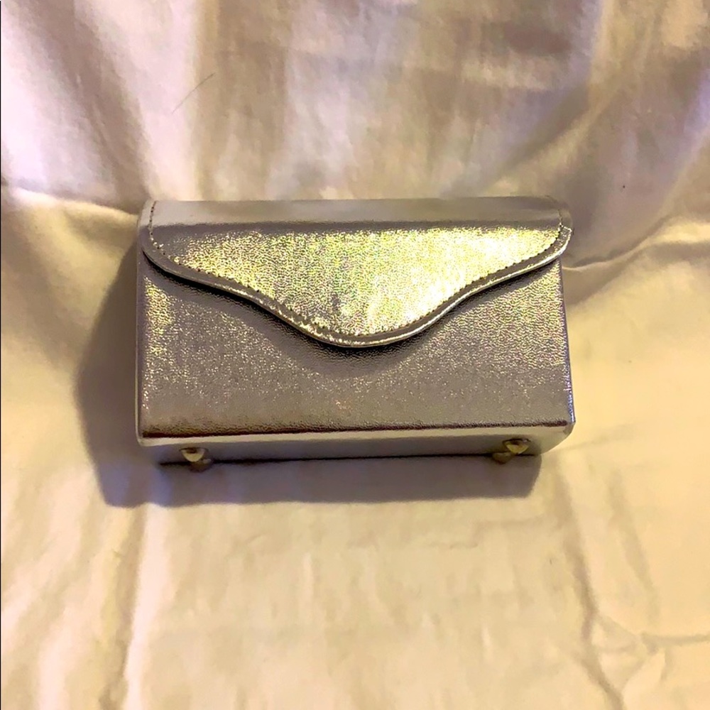 Silver clutch